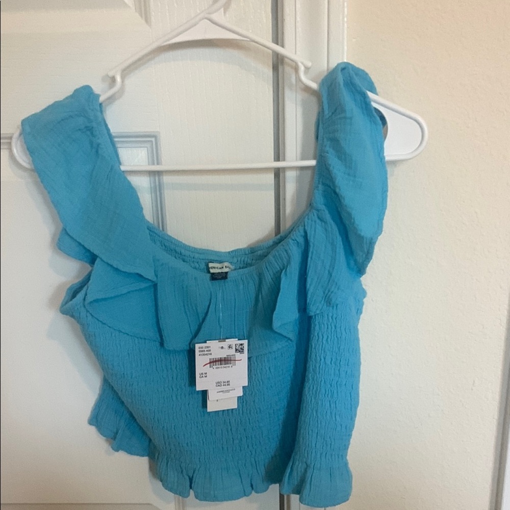 NWT American Eagle Ruffled Women's Top Medium